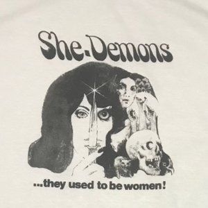 She-Demons White Unisex T-Shirt